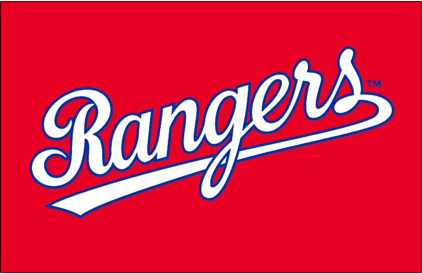 Texas Rangers 1984-1985 Jersey Logo iron on transfers for fabric